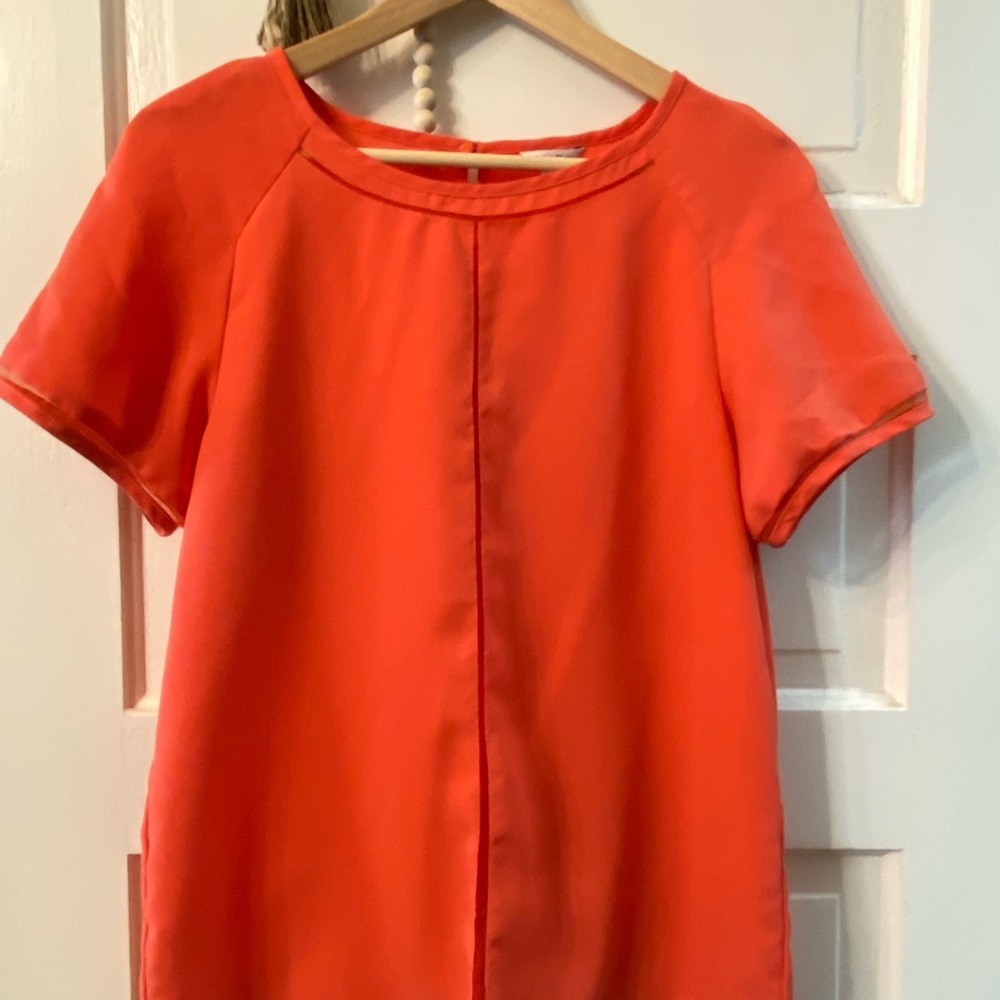 Elegant Coral Women's Top